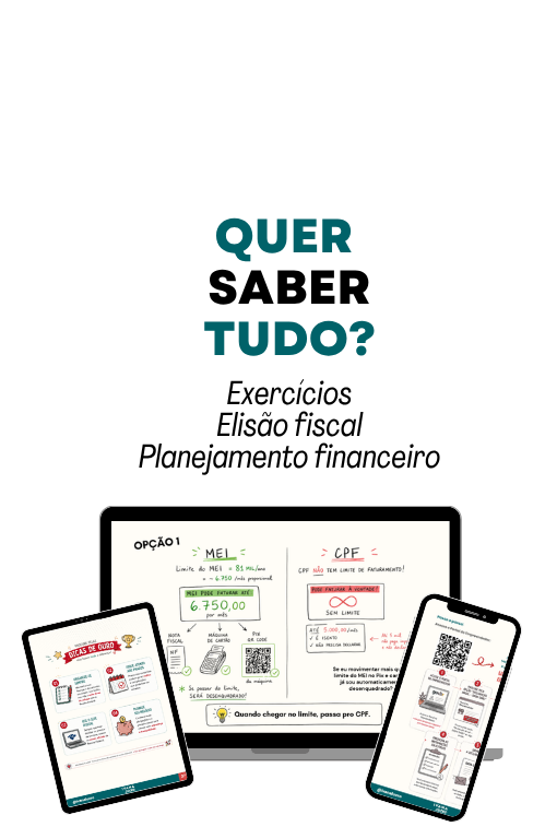 Manual Calma, MEI! em notebook, tablet e celular